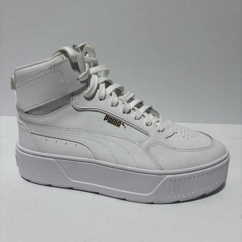 Puma Women’s Rebelle Mid Sneakers White, Size 9.5 M